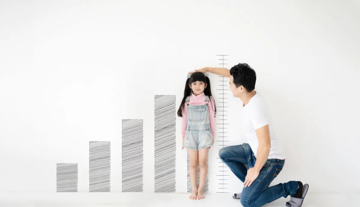 صورة لقياس طول البنات