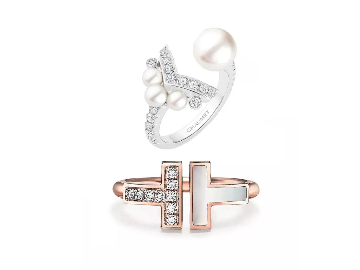 موديلات خواتم ألماس مفتوحة لإطلالة عصرية جذابة في ربيع 2023