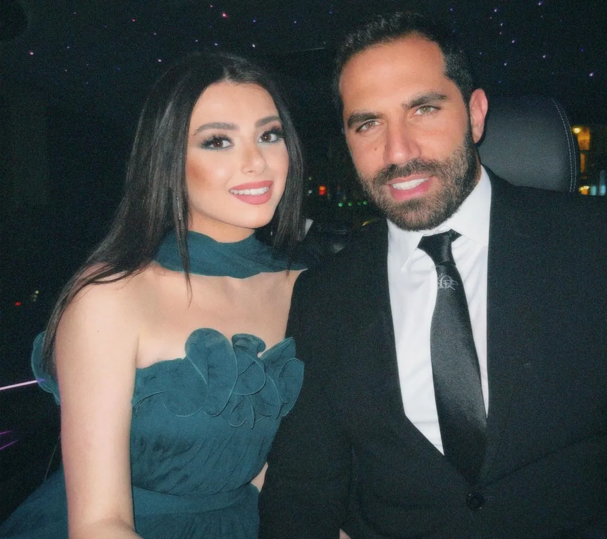 ماريتا الحلاني وخطيبها - الصورة من حسابها على انستغرام