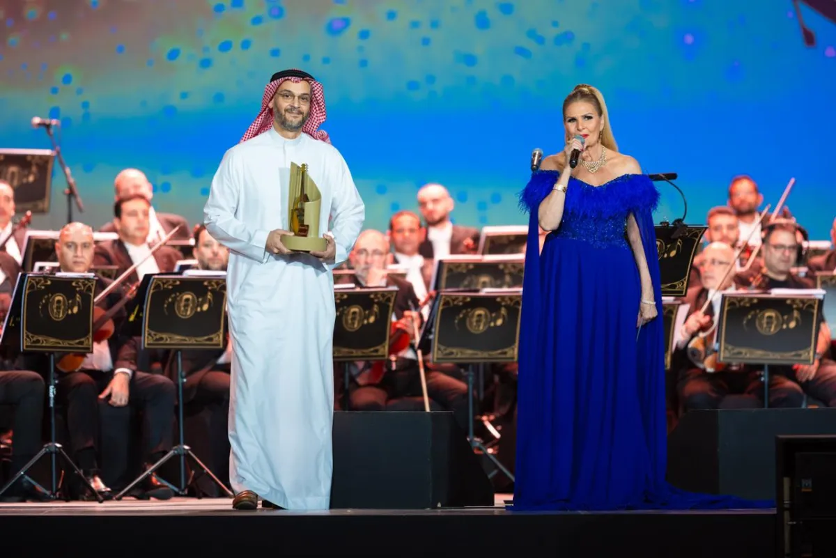 يسرا في حفل روائع الموجي الصور من المركز الاعلامي ل شركة بنش مارك