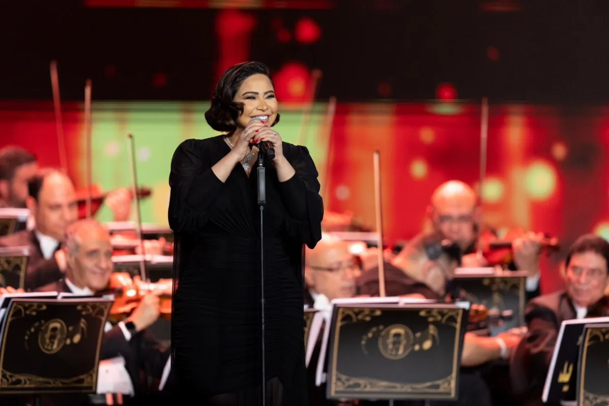 شيرين عبد الوهاب   في حفل روائع الموجي- الصور من المركز الاعلامي ل شركة بنش مارك