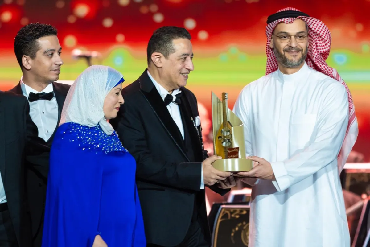 تكريم عائلة الموجي   في حفل روائع الموجي- الصور من المركز الاعلامي ل شركة بنش مارك