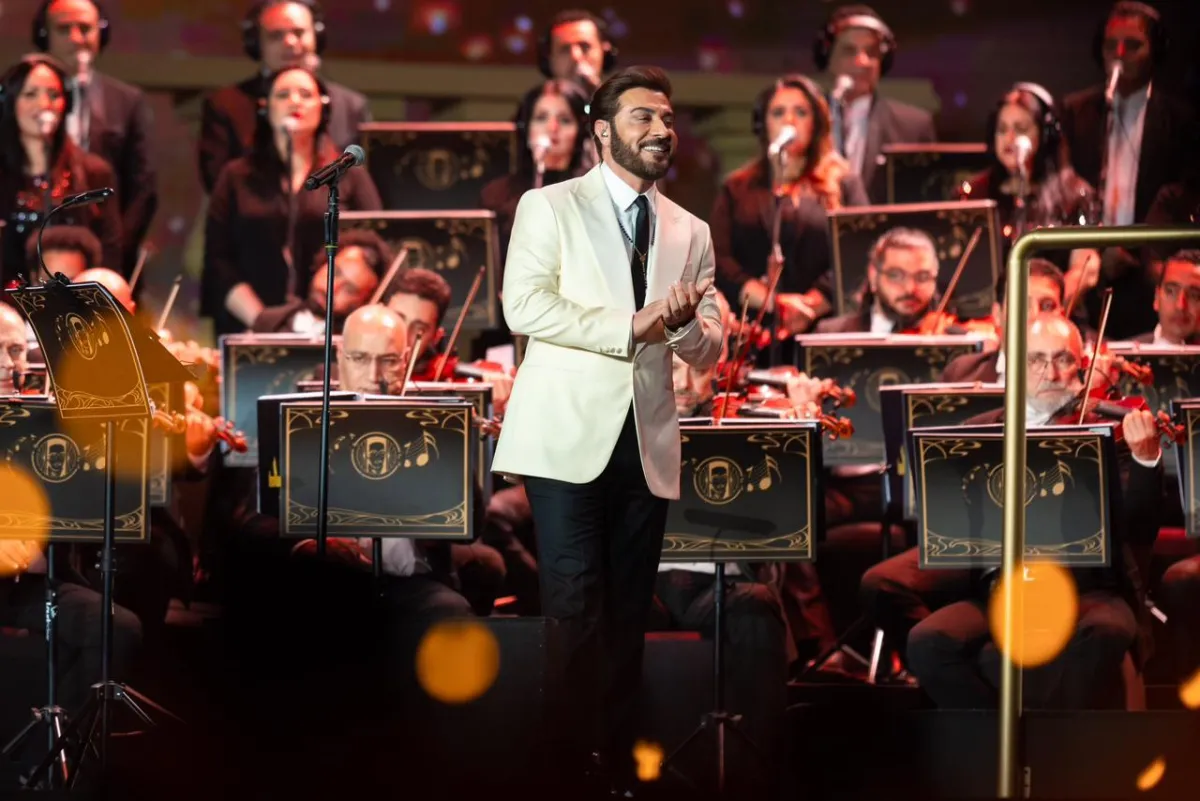 ماجد المهندس  في من حفل روائع الموجي- الصور من المركز الاعلامي ل شركة بنش مارك