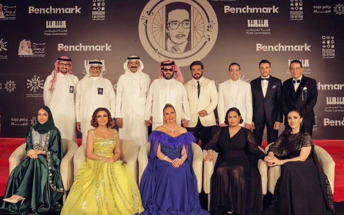 يسرا مع نجوم حفل روائع الموجي - الصورة من حسابها الخاص على إنستغرام