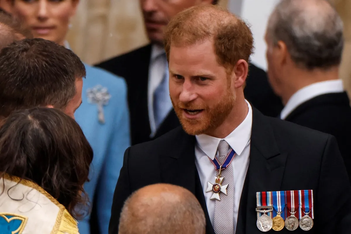 Prince Harry in central London on May 6, 2023. Odd ANDERSEN / AFP