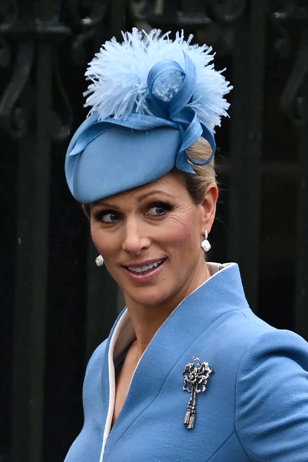 Zara Tindall arrives at Westminster Abbey in central London on May 6, 2023, ahead of the coronations of Britain's King Charles III and Britain's Camilla, Queen Consort. Paul ELLIS / AFP
