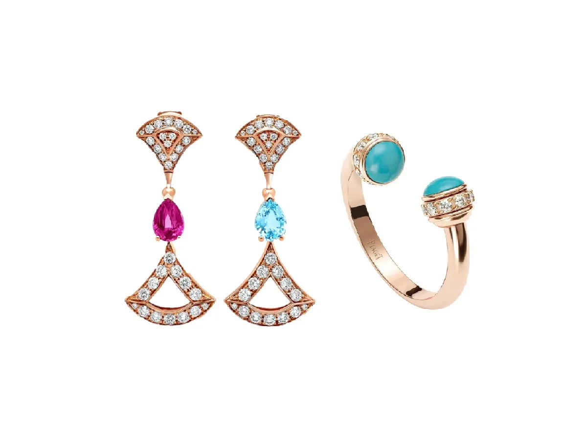 للمرأة العصرية.. مجوهرات من الذهب والأحجار الكريمة