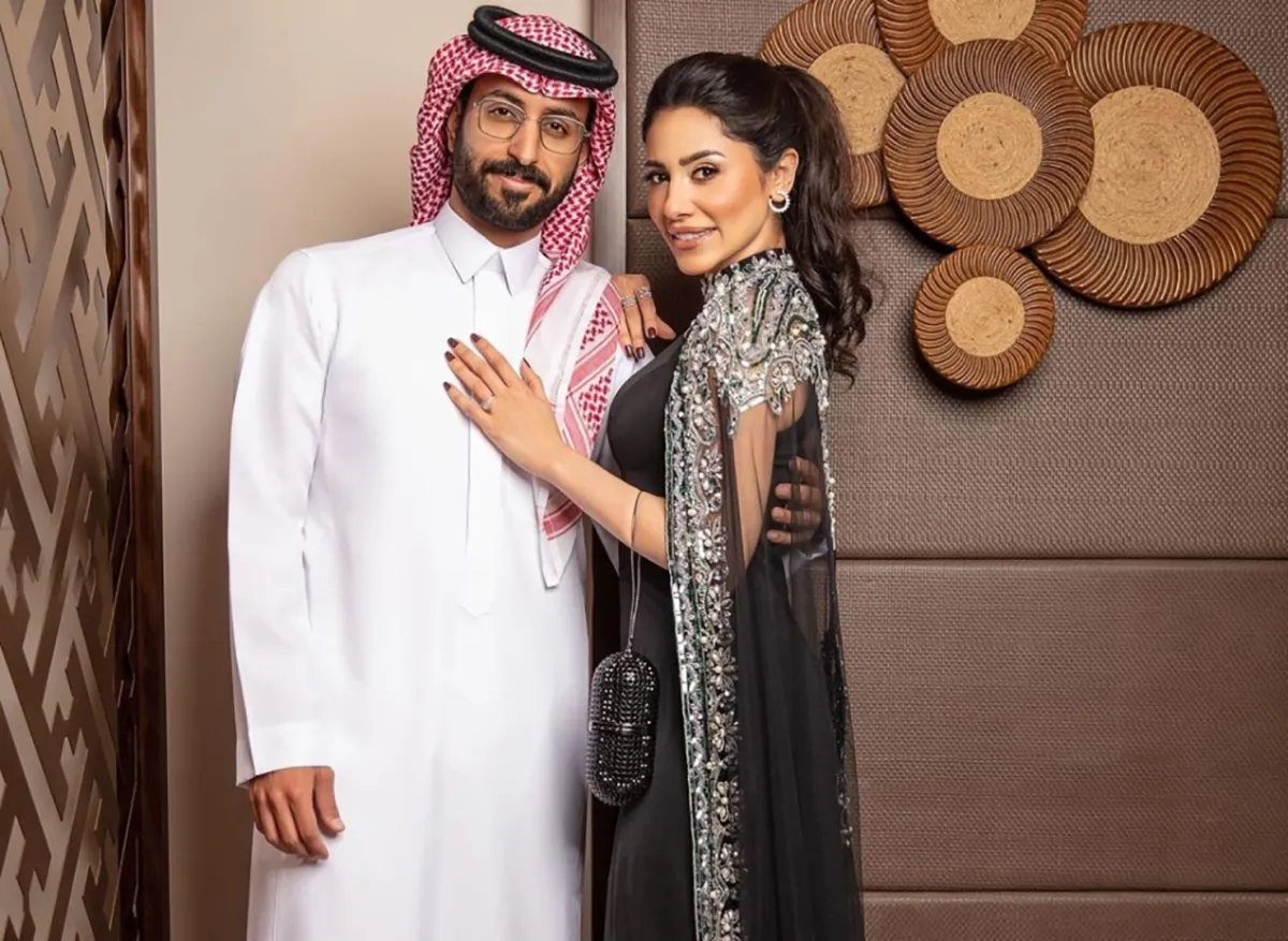 إلهام علي وخالد صقر - الصورة من صفحتها على إنستغرام