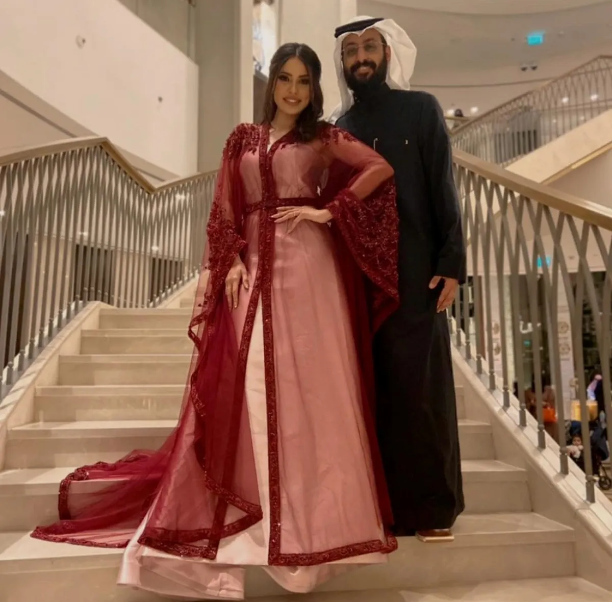 إلهام علي وخالد صقر -الصورة من حسابها على الانستغرام