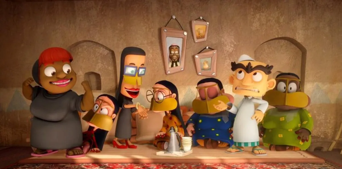 صورة لابطال مسلسل  فريج- الصورة من الحساب الرسمي لأنمي Freege على تويتر