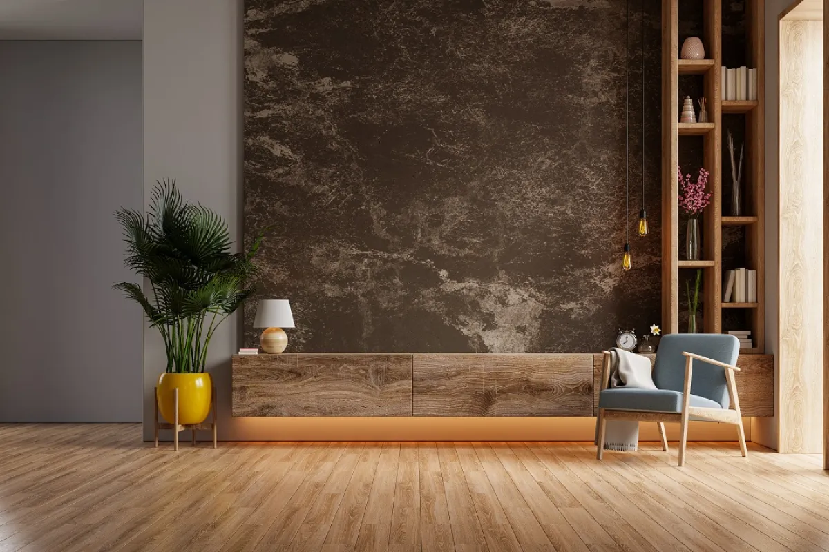 رفوف الجدران تحمل الاكسسوارات الصغيرة