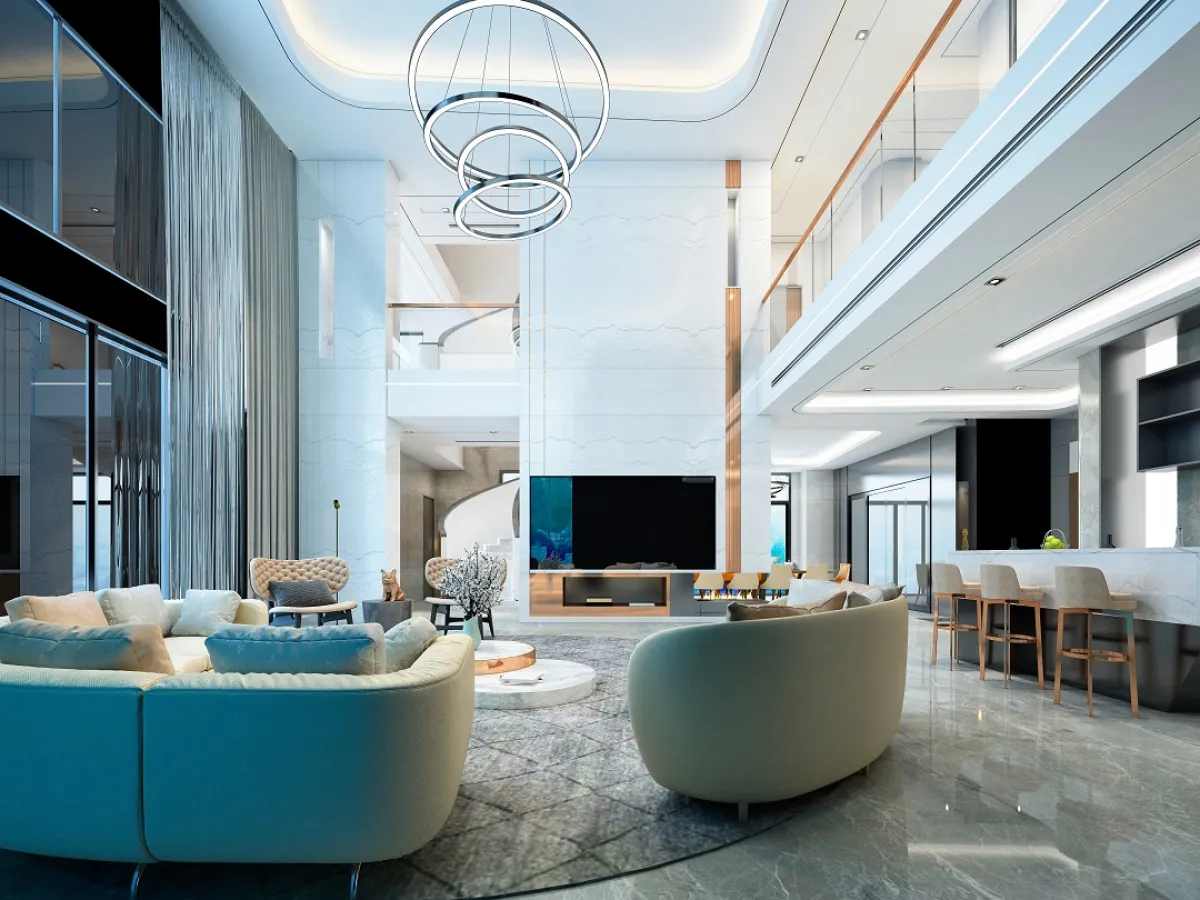 الرخام مادة فخمة تحلّ على الجدران