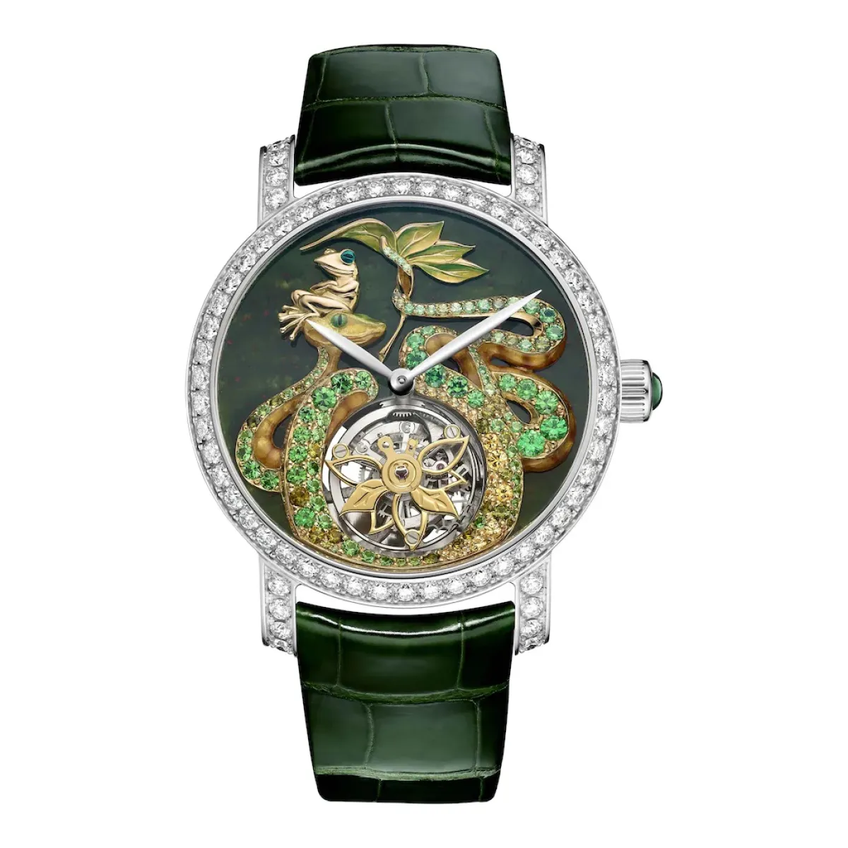 ساعة Trésors d'Afrique fly touribllon من شوميه Chaumet