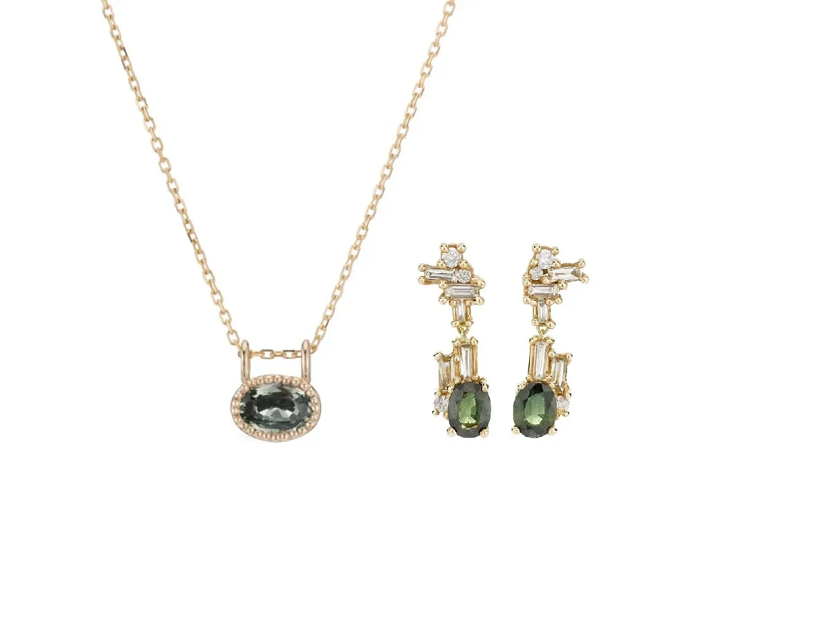 حجر الثقة والولاء .. مجوهرات مرصعة بالياقوت الأخضر الداكن