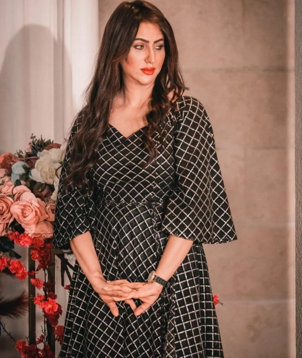 وفاء مكي -الصورة من حسابها  على الانستغرام