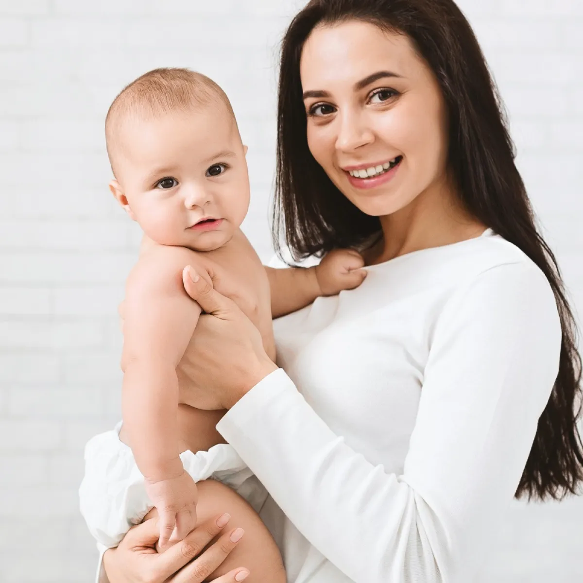 صورة لأم ورضيعها