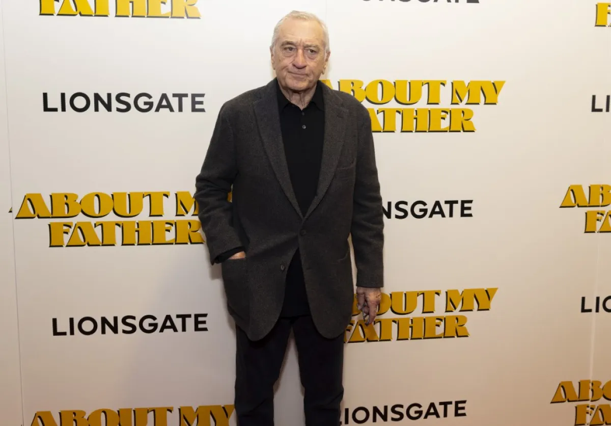 Robert De Niro during the red carpet for "About My Father" Chicago Premiere at the AMC River East on May 06, 2023 in Chicago, Illinois. Barry Brecheisen/Getty Images for Lionsgate/AFP