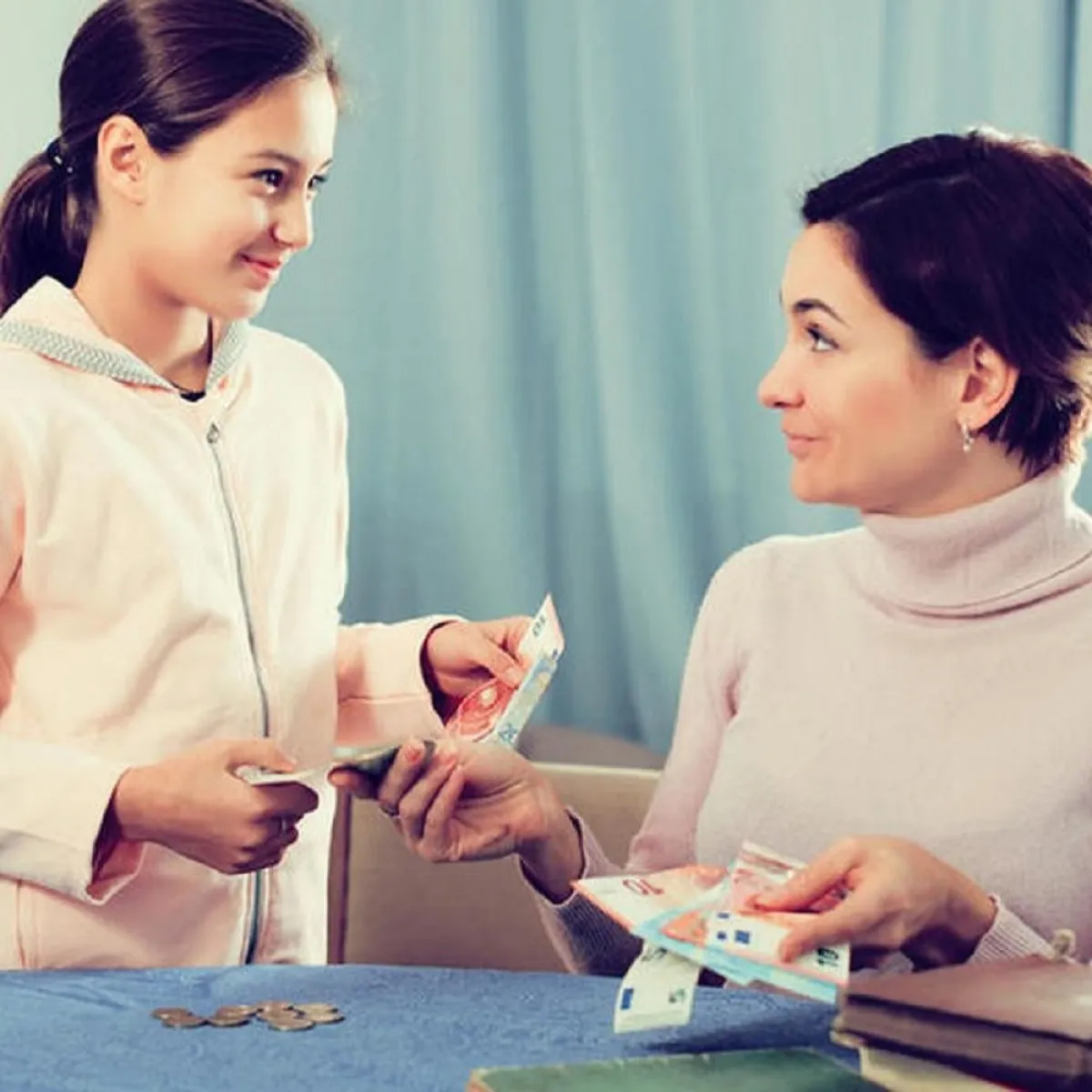 صورة لأم وابنتها