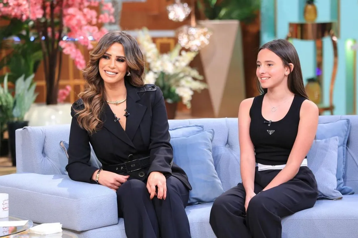 إيمان العاصي وابنتها ريتاج - الصورة من حساب إيمان العاصي على انستغرام