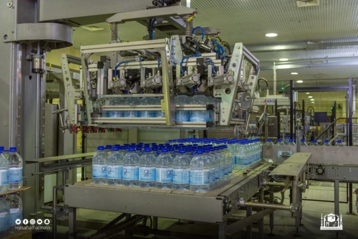 مصنع تعبئة مياه زمزم