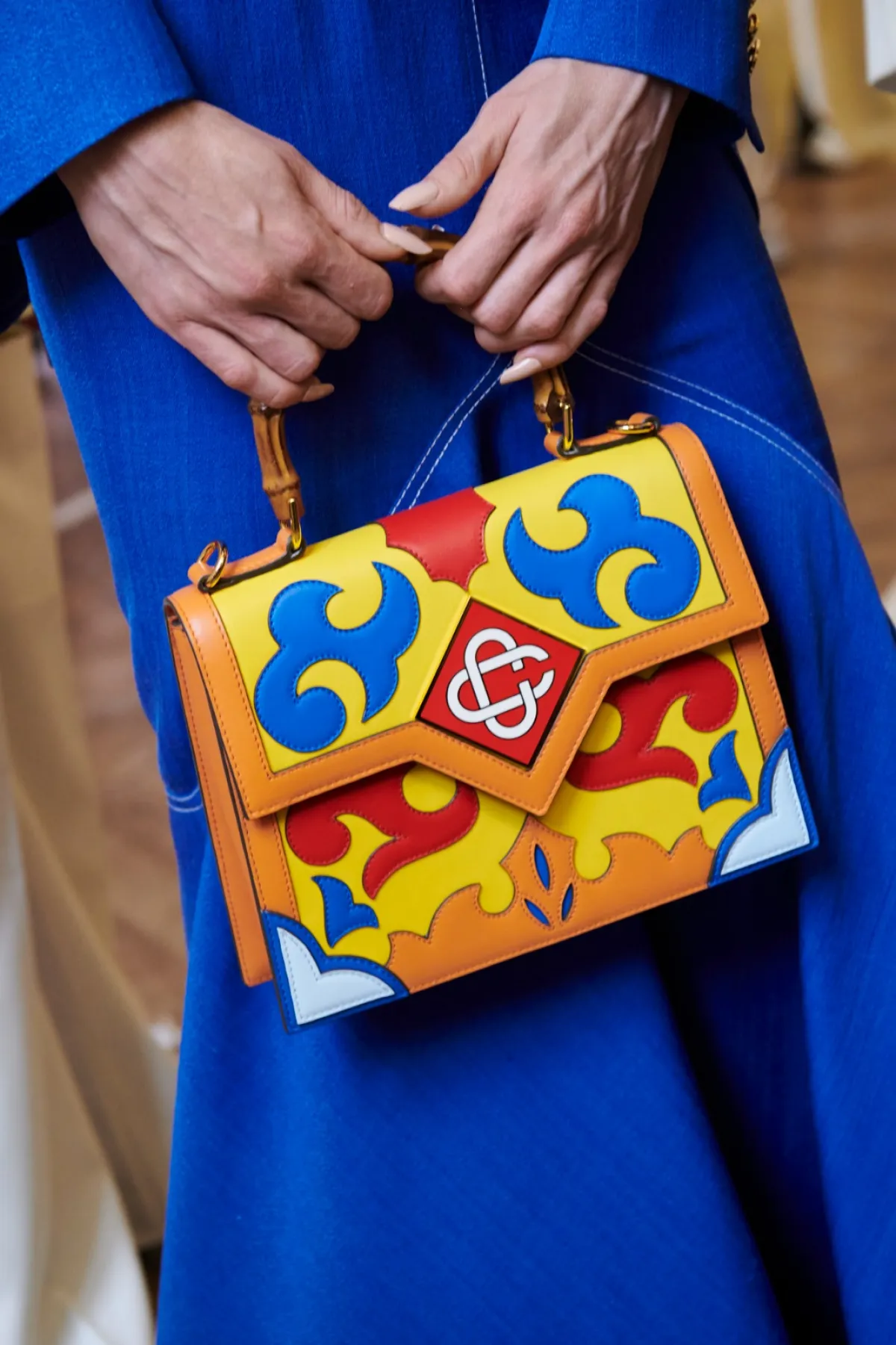 حقيبة يد ملونة من كازابلانكا «Casablanca»