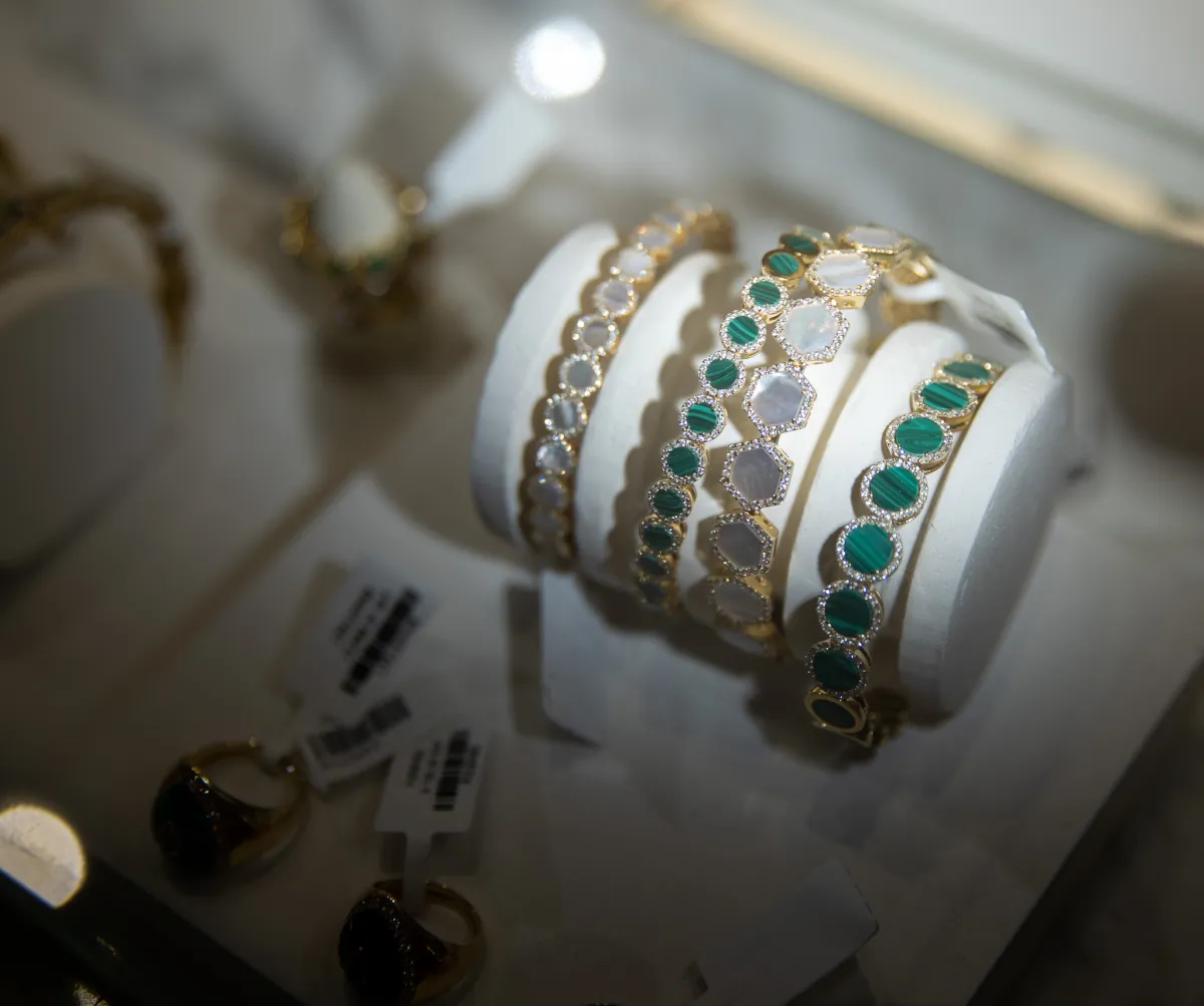 احدى متاجر المجوهرات في فيا رياض