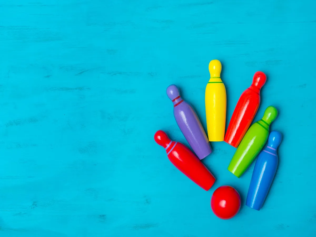 صورة للعبة البولينج