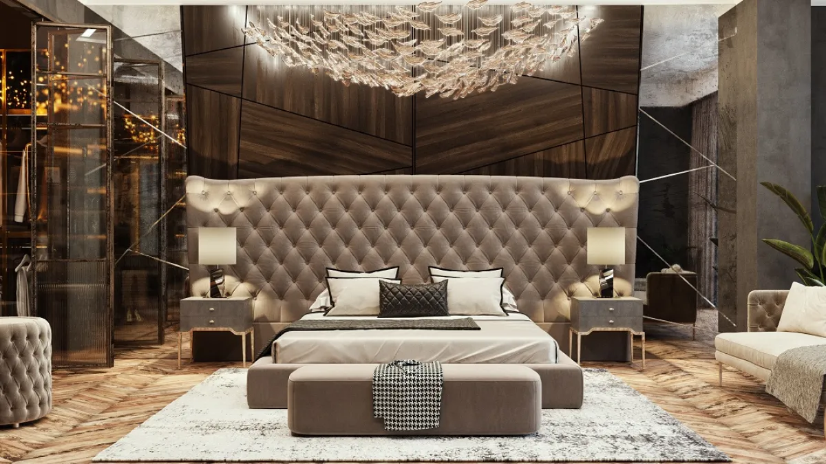 الخشب مادة نبيلة فخمة تكسو الجدران وتصنع الأثاث