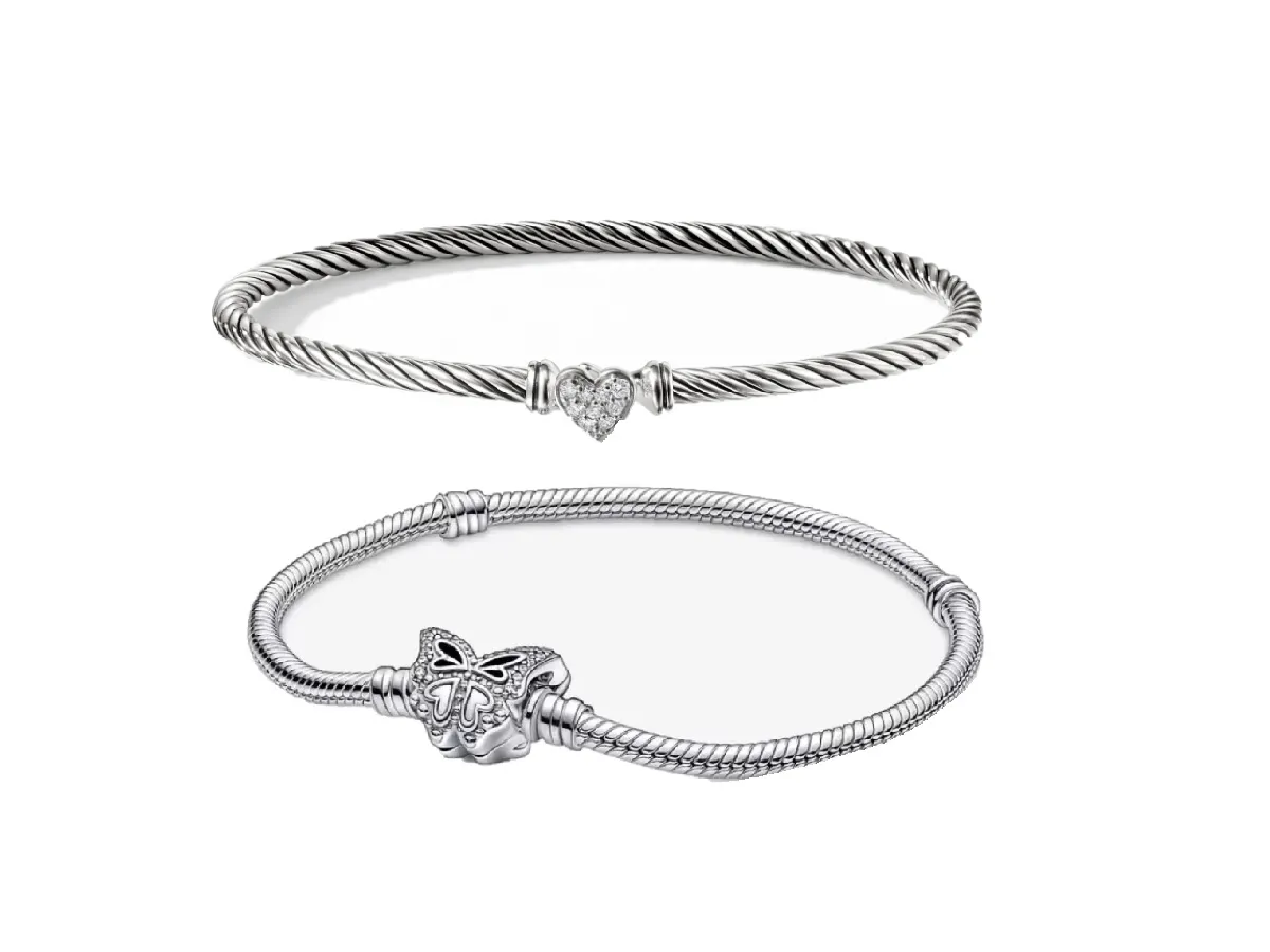 موديلات أساور فضة ناعمة لإطلالاتكِ العصرية في صيف 2023