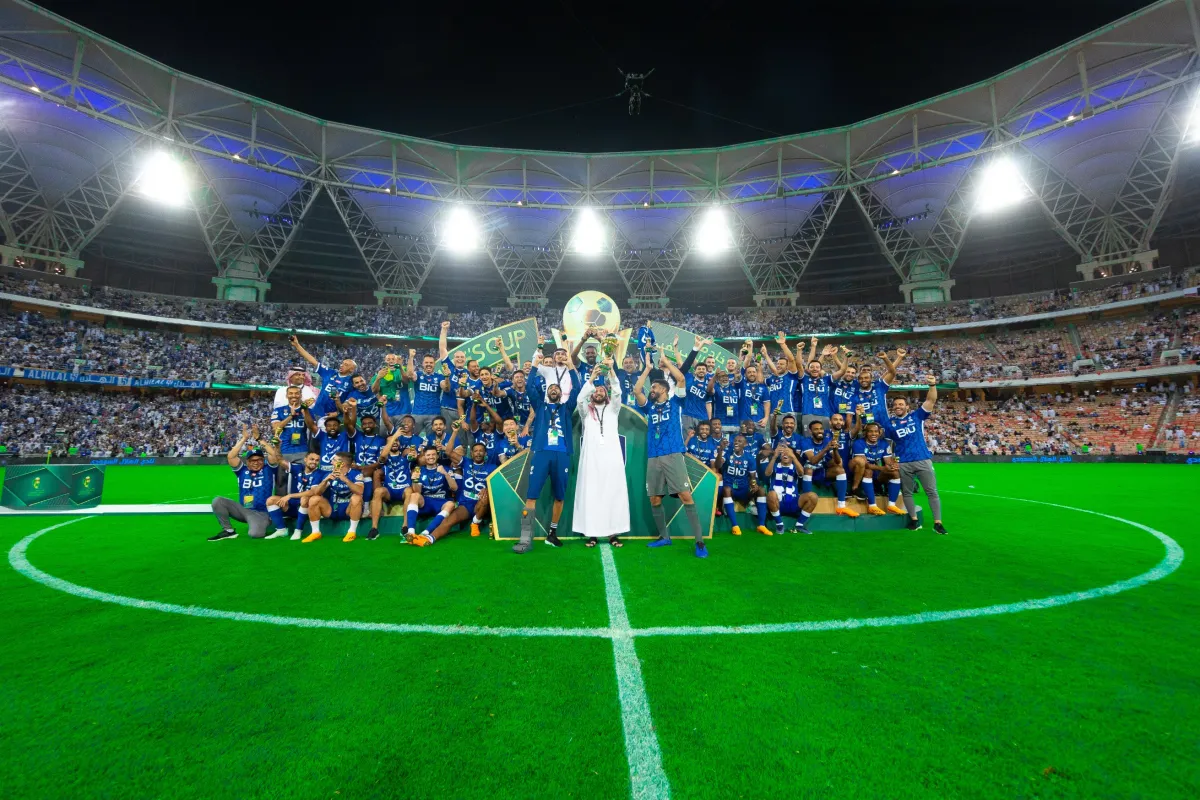 مدرب الهلال السعودي يودع الفريق ويكشف عن هوية المدرب الجديد - الصورة من واس