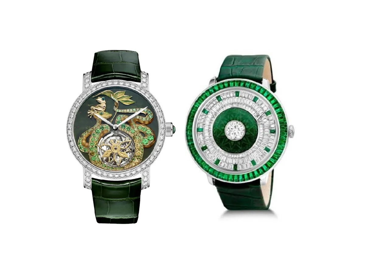 حجر بخت شهر مايو.. ساعات مرصعة بالزمرد والألماس 2023