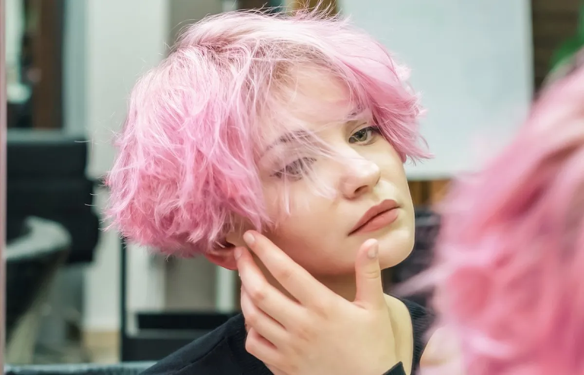 العناية بالشعر المصبوغ