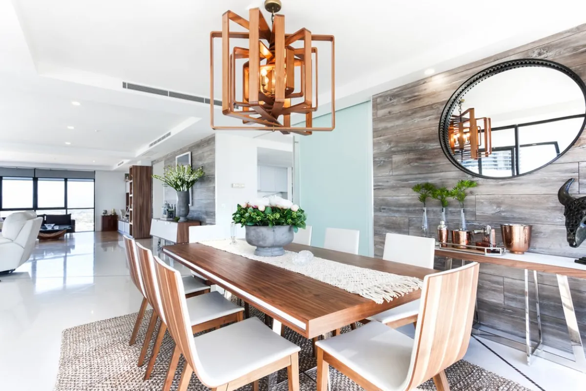 المواد عينها تُستخدم في أركان الصالة الكبيرة