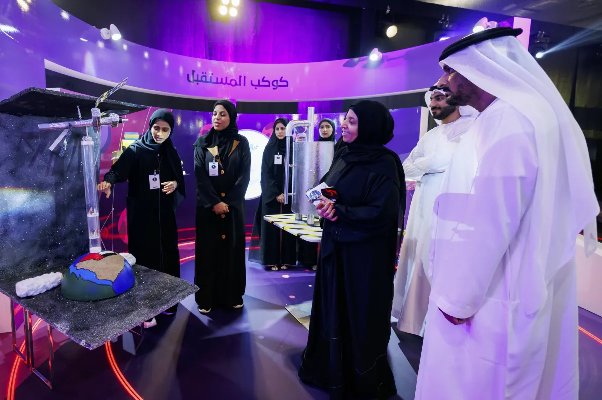  عرض الطلبة عدة أفكار مبتكرة. الصورة من wam