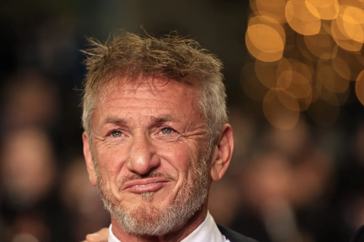 شون بن Sean Penn في مهرجان كان السنمائي (مصدر الصورة: Valery HACHE / AFP)