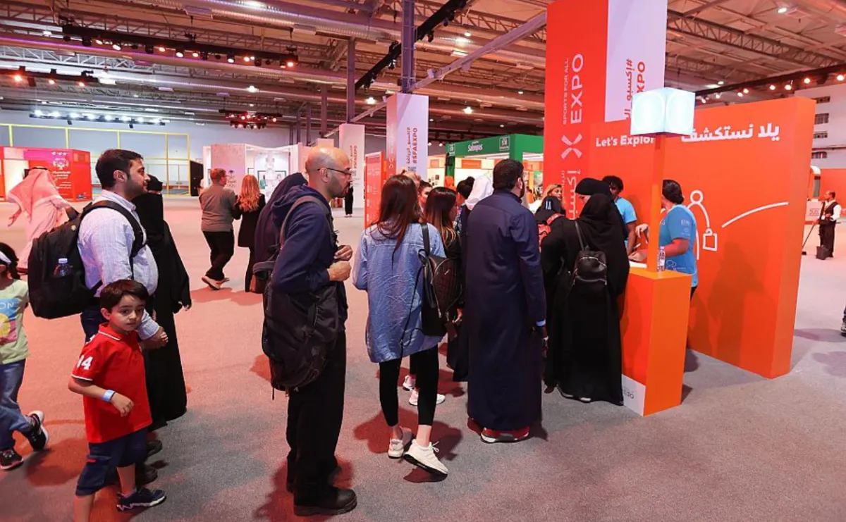 انطلاق فعاليات معرض إكسبو الرياضة للجميع في الرياض - الصورة من واس
