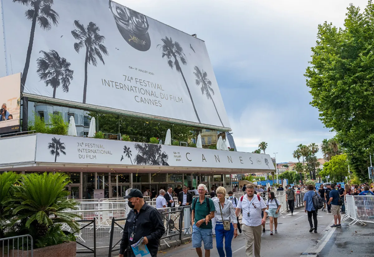 صورة من مهرجان كان من دورة سابقة