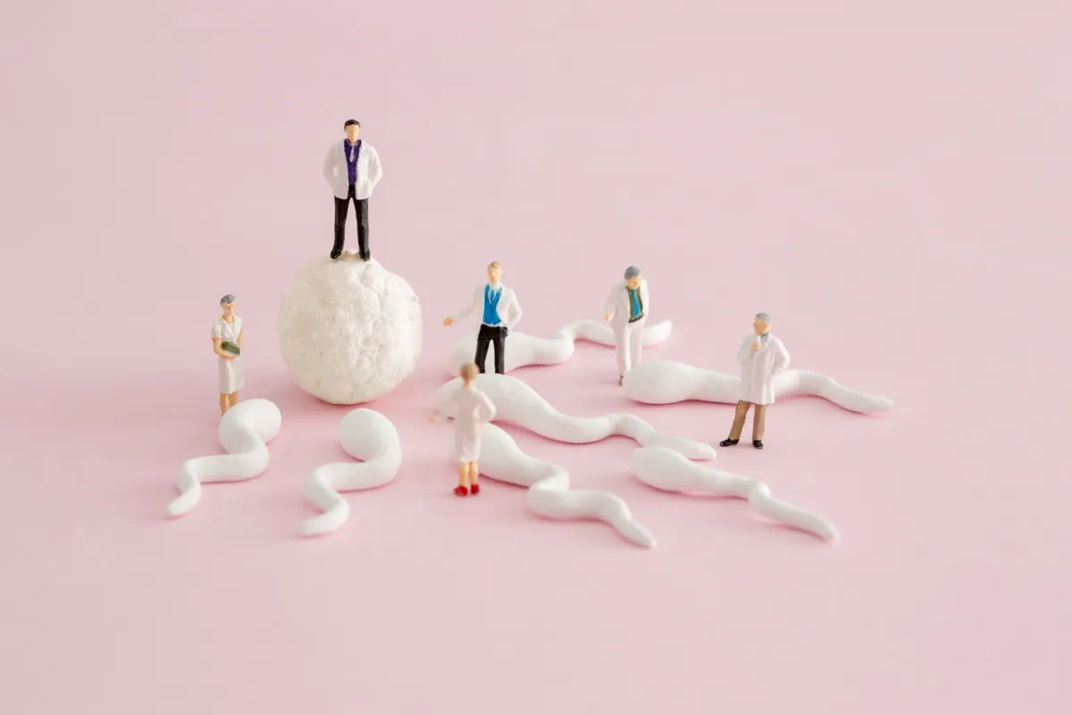 صورة لعملية التلقيح الصناعي