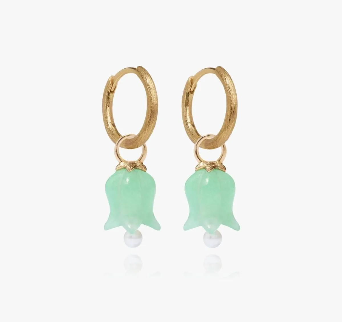 أقراط بحجر اليشم من أنوشكا Annoushka 