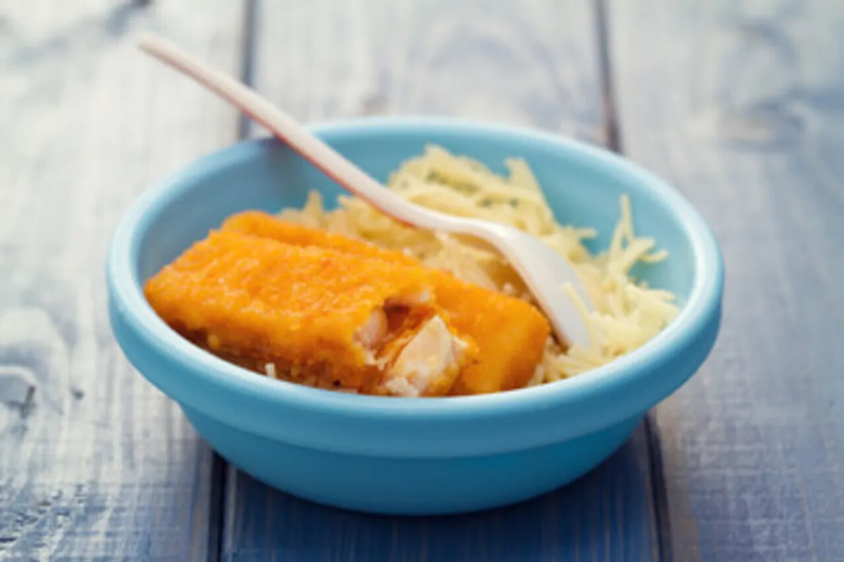 صورة لطبق مكرونة صحي مع اللحم