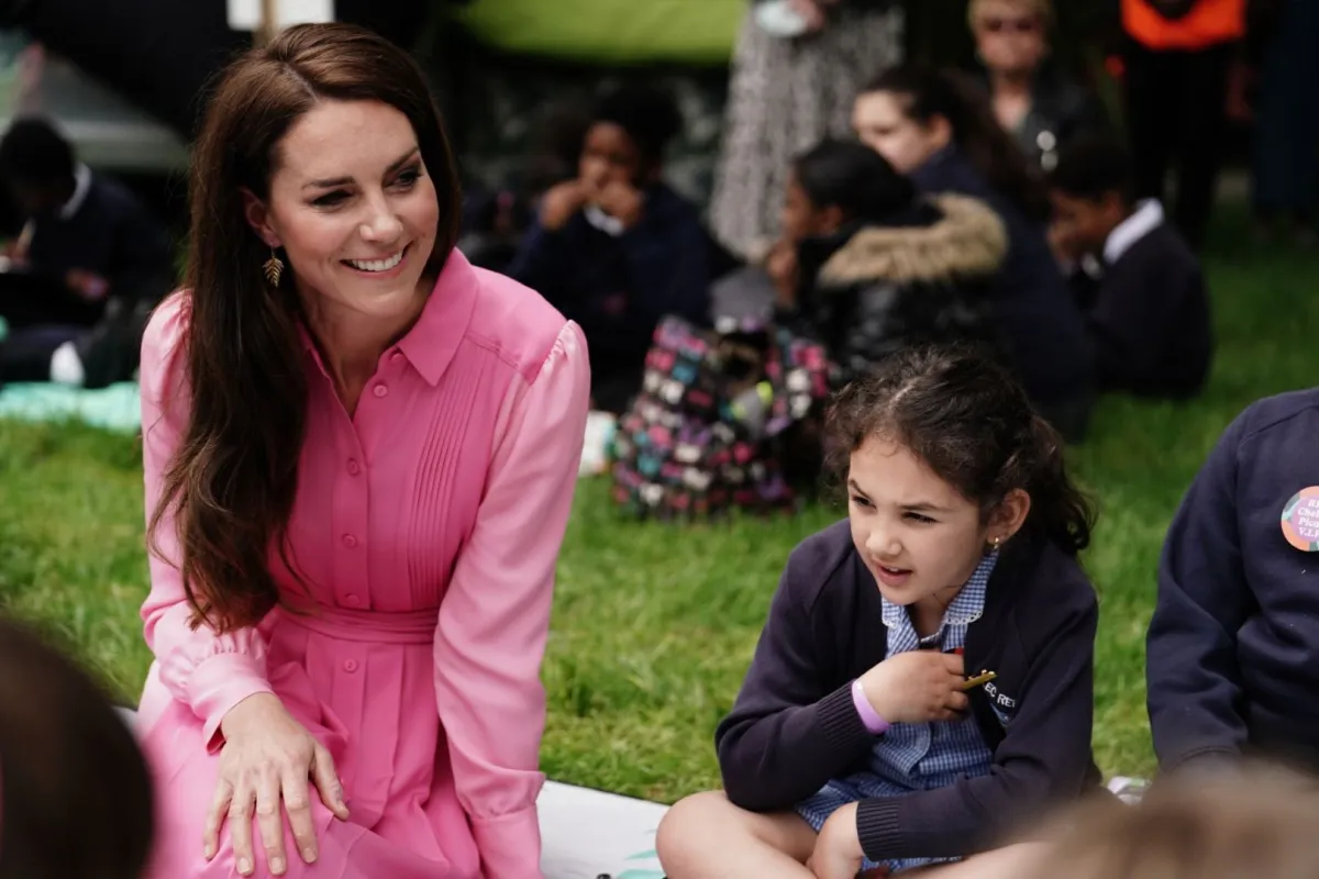 كيت ميدلتون (Catherine, Princess of Wales). مصدر الصورة: Jordan Pettitt / POOL / AFP