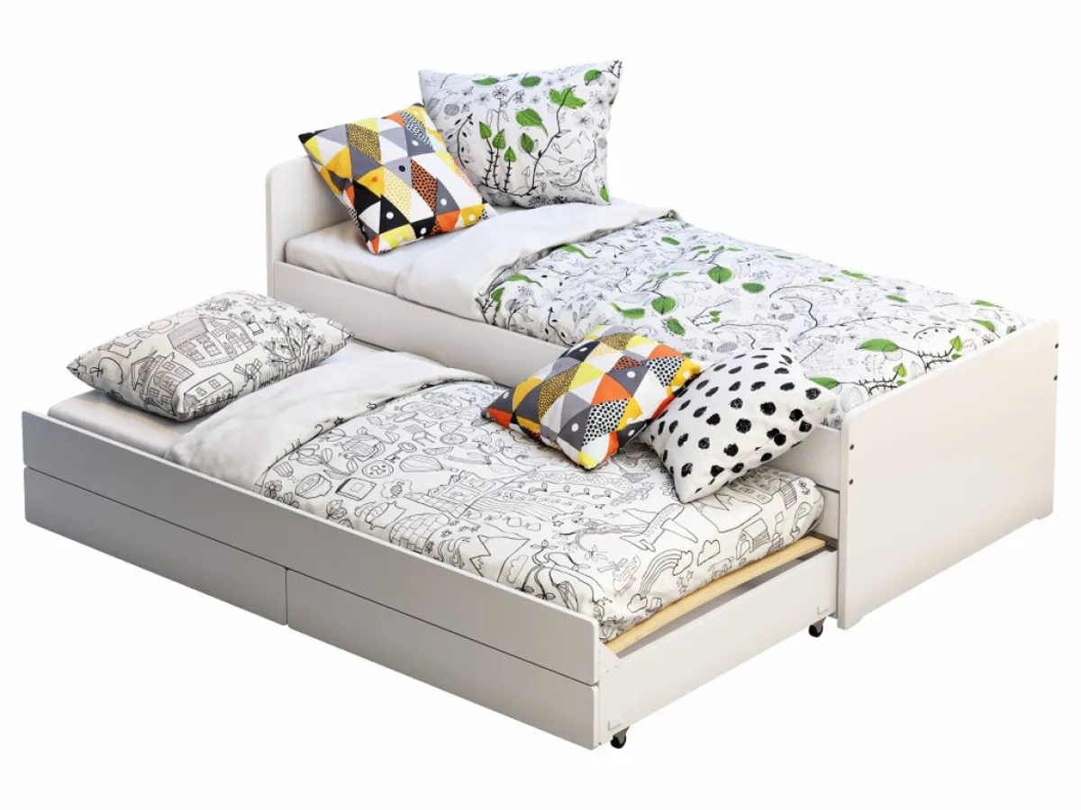 سرير قابل للطي عند عدم الاستخدام