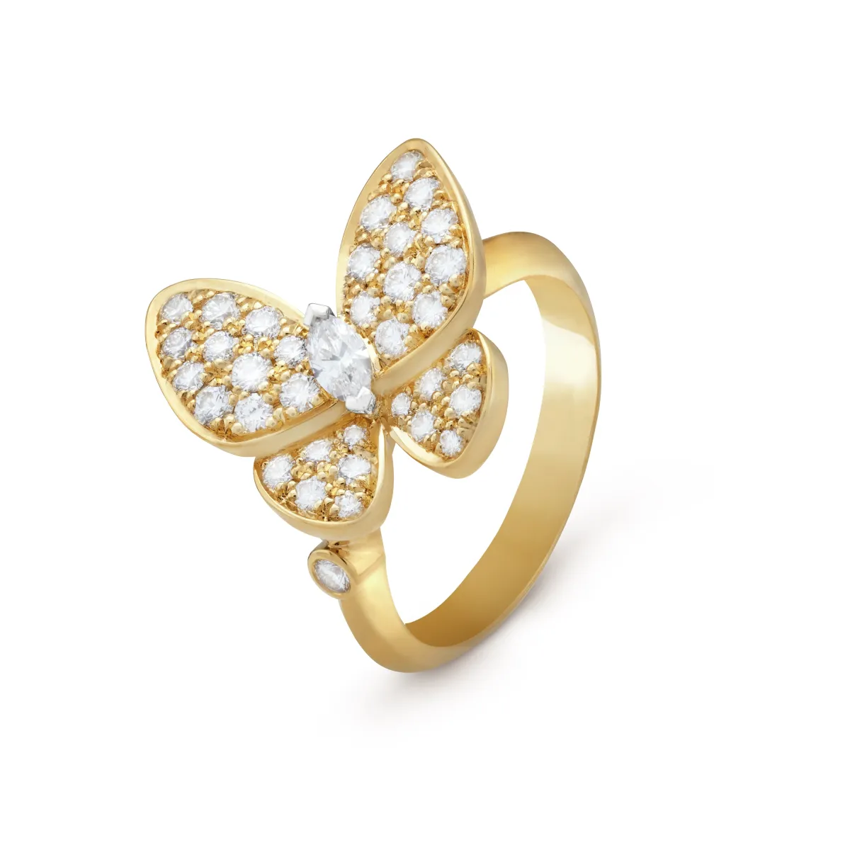 خاتم Two Butterfly من ماركة Van Cleef & Arpels