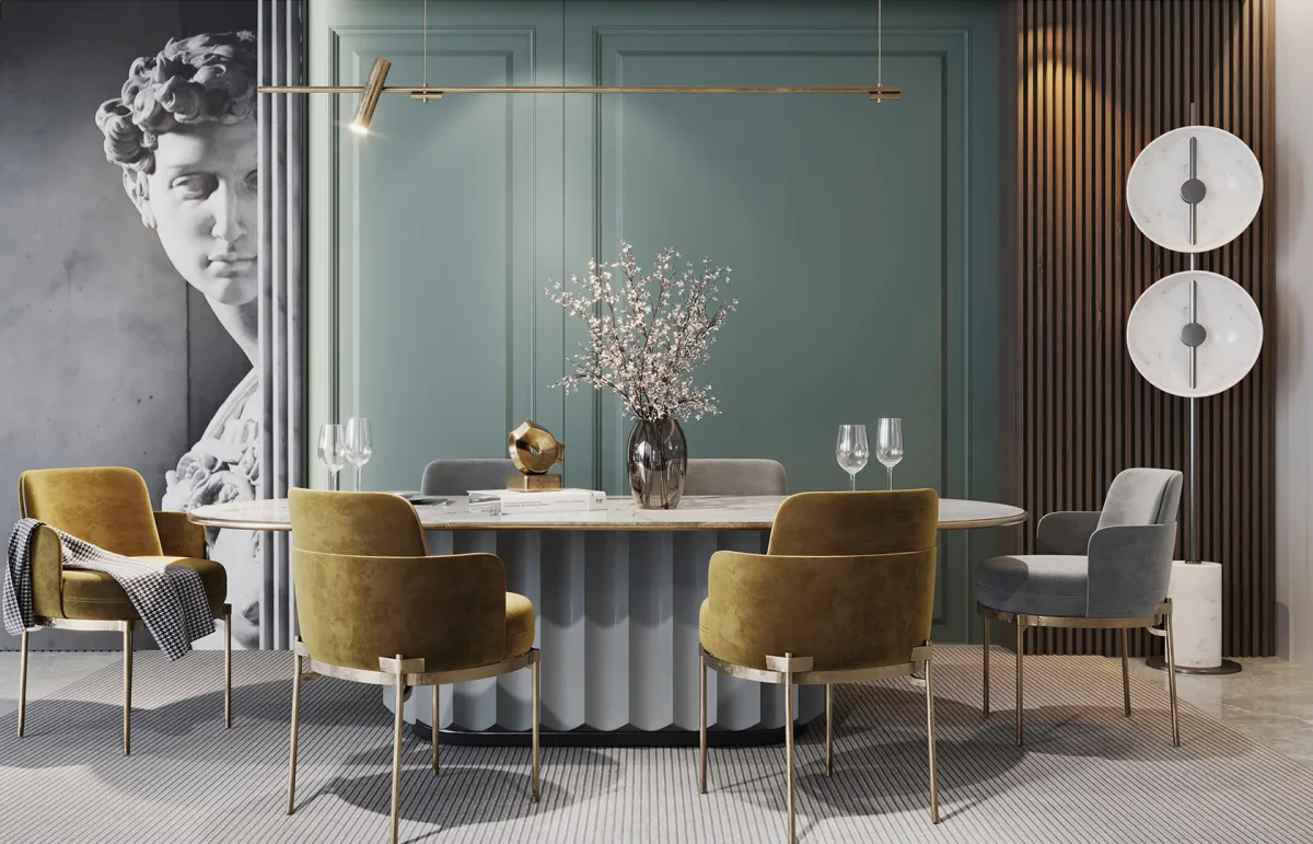 يبعد سكانه عن الشعور بالتوتر.. ديكور المنزل الهادئ 