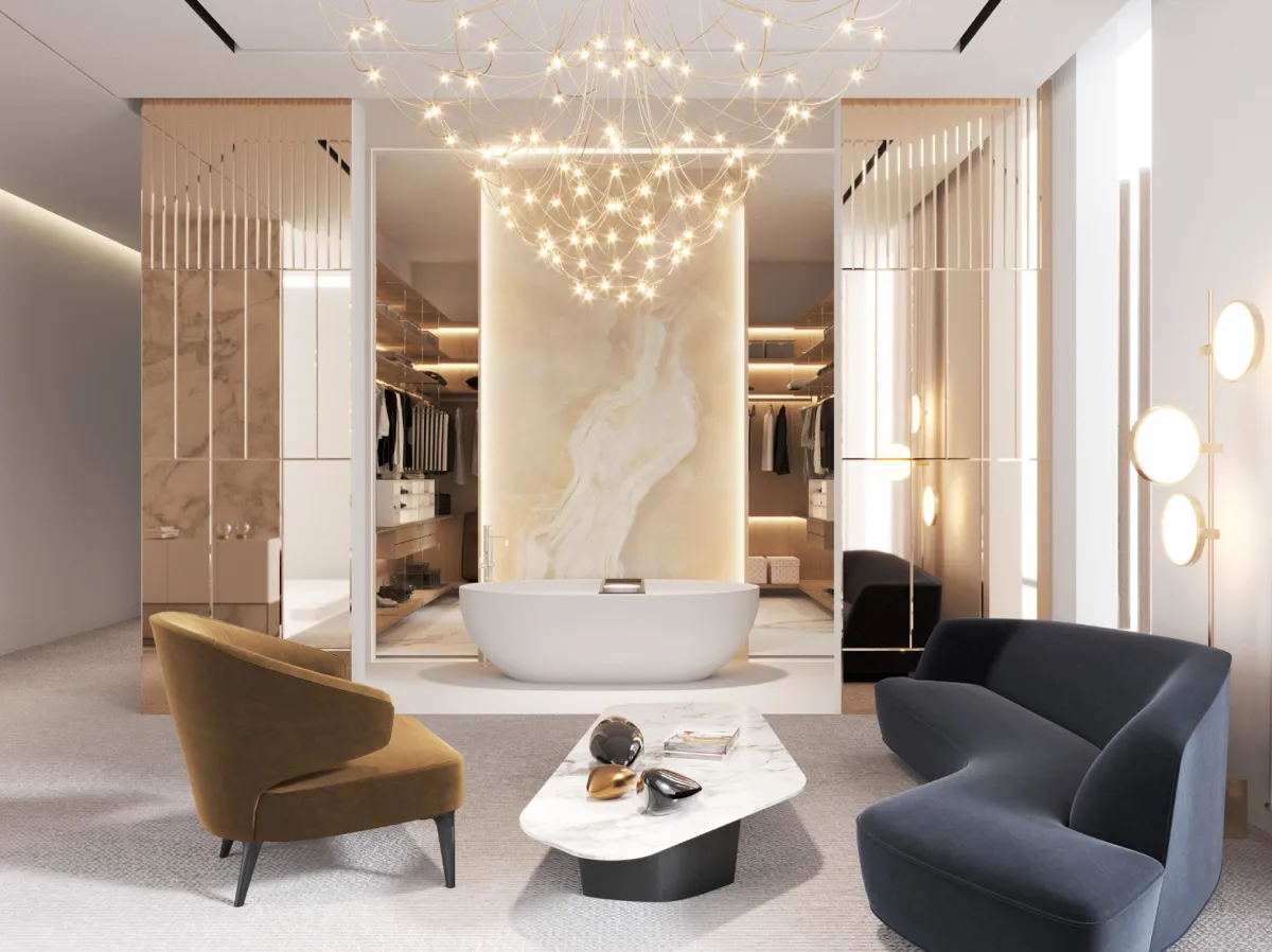 (الصورة من شركة Tivoli Interior Design، في الإمارات)