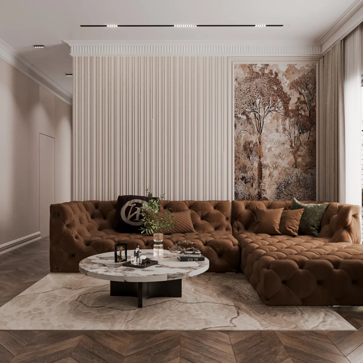 ديكورات غرفة المعيشة