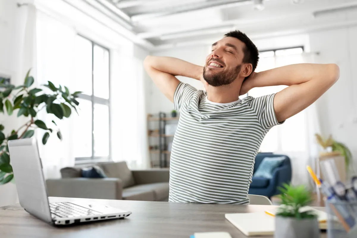 صورة رجل سعيد