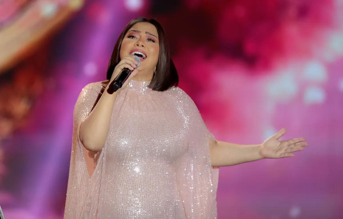 شيرين عبد الوهاب في حفلها بـ جدة 