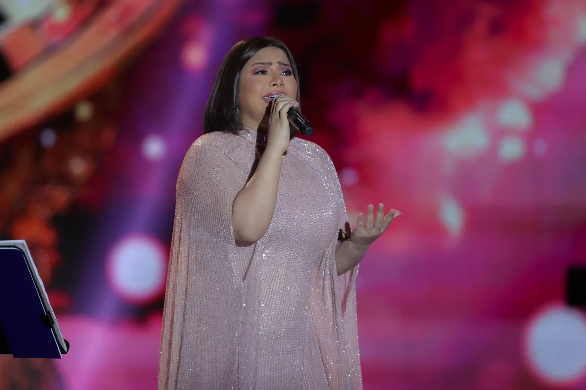 شيرين عبد الوهاب في حفلها بـ جدة 