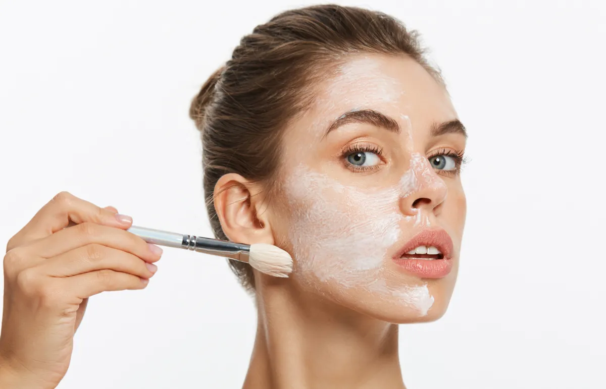 ماسك الشوفان والزبادي للوجه